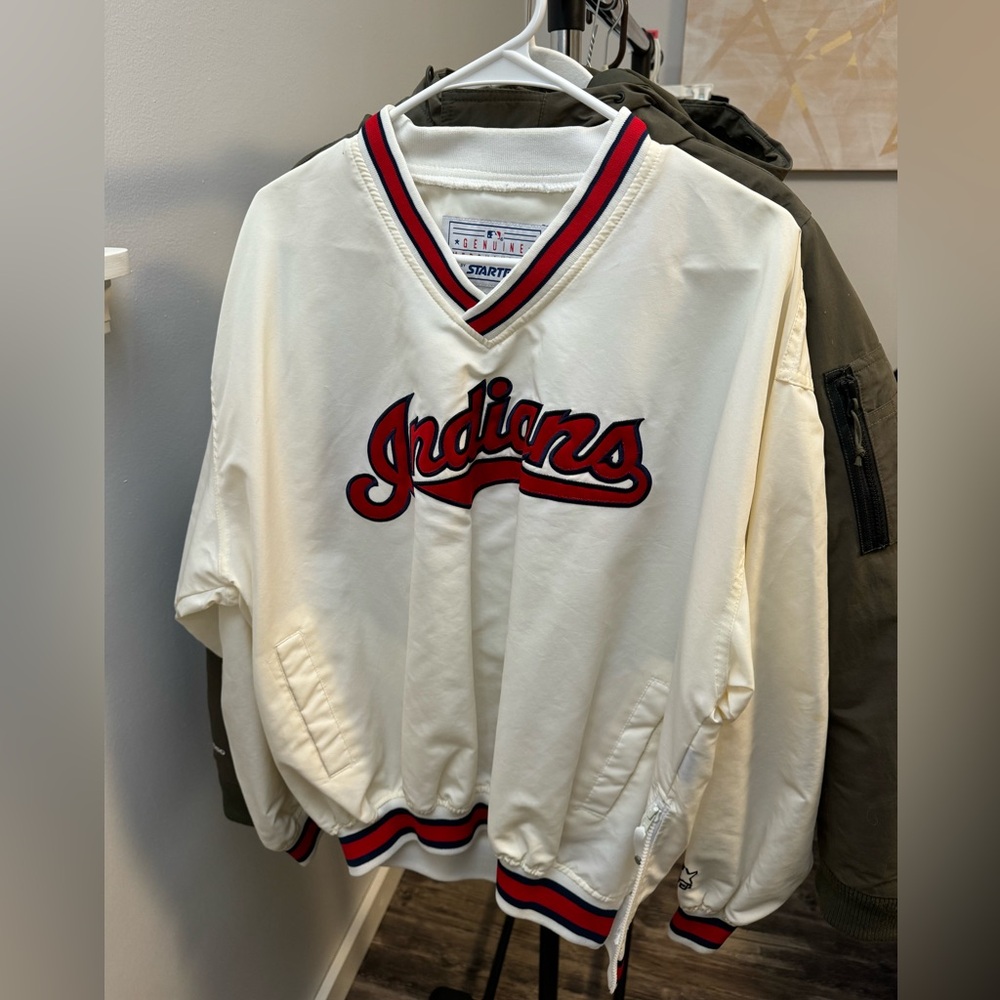 Indians MLB Classic Starter Windbreaker